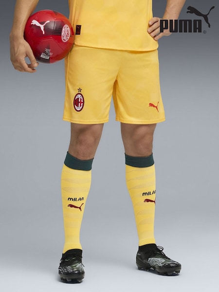Puma Yellow AC Milan 25/26 Mens Shorts (Y24794) | R$ 395