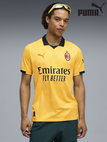 Puma Yellow AC Milan 25/26 Mens Third Jersey (Y24796) | €108