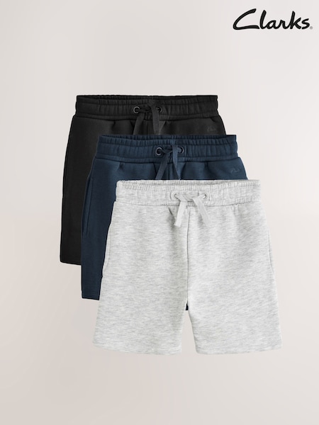 Clarks Multi 3 Pack Sweat Shorts (Y24807) | AED116 - AED157