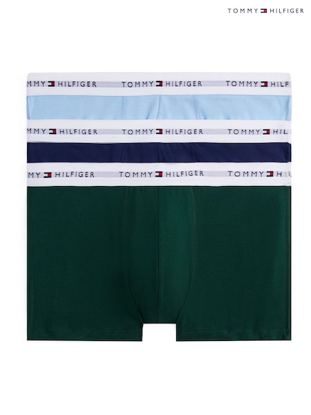 Tommy Hilfiger Green 3 Pack Trunks (Y24830) | €45