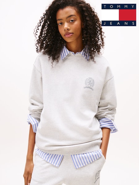 Tommy Jeans Grey Relaxed Jumper (Y25027) | R$ 840