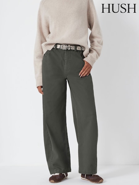 Hush Grey Bree Barrel Trousers (Y25218) | €141