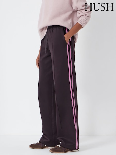 Hush Purple Harrison Side Stripe Joggers (Y25220) | €102