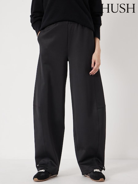 Hush Black Barrell Leg Joggers (Y25227) | €119