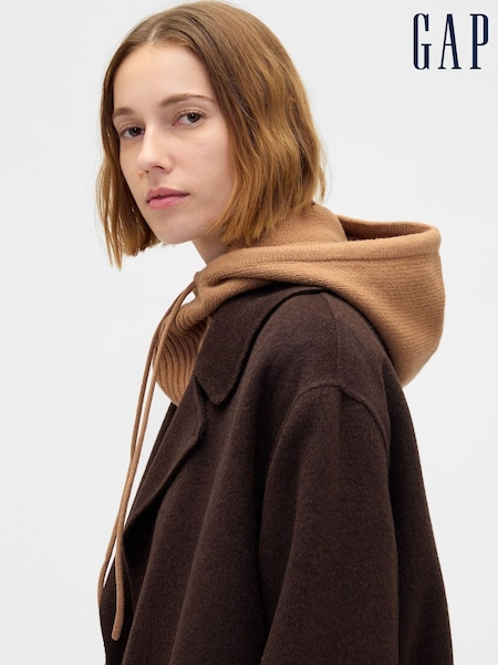 Bež - Gap CashSoft Drawcord Hood Hat (Y25493) | € 39