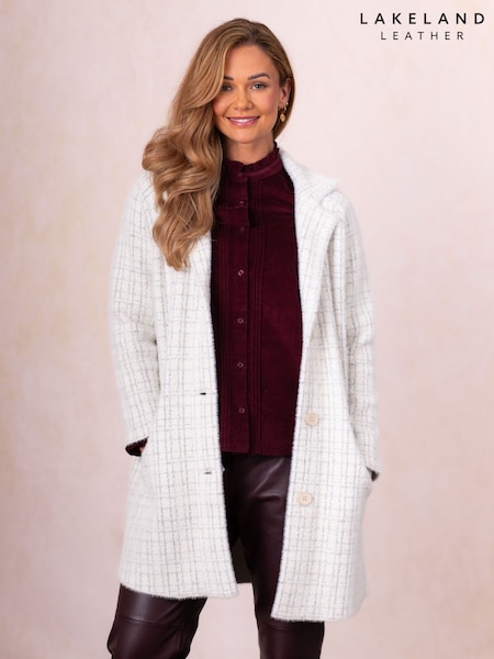 Lakeland Clothing Cream Francis Button Coat (Y25710) | €89
