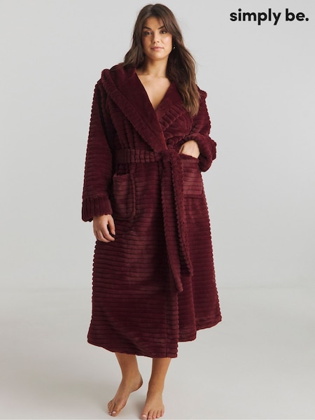 Simply Be Red Pretty Secrets Luxury Maxi Gown (Y26001) | €58