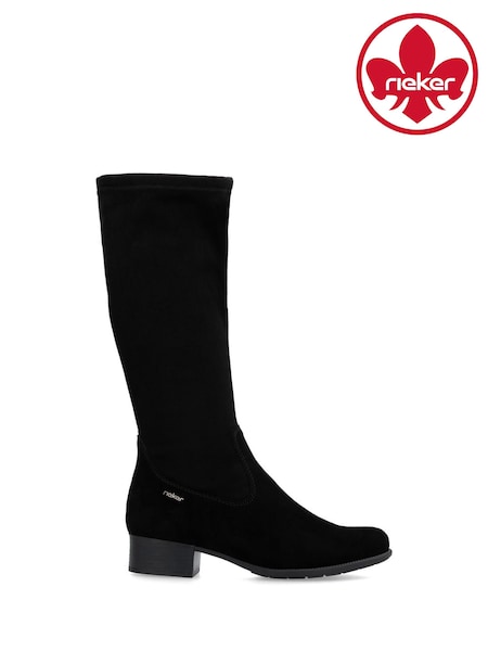 Black - Rieker Zipper Shoes