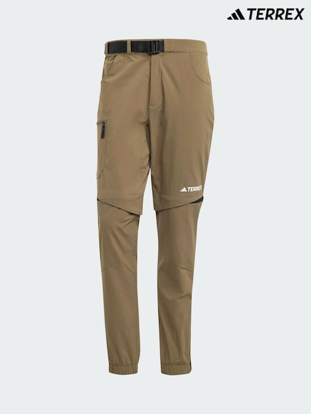adidas Terrex Green Utilitas Hiking Zip-Off Tracksuit Joggers (Y26088) | €119