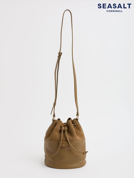 Seasalt Cornwall Yellow Crew Neck Sailor Bag in Cotton (Y26428) | €109
