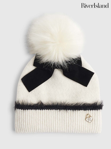 River Island Girls Mono 3D Bow Beanie (Y26466) | 17 €