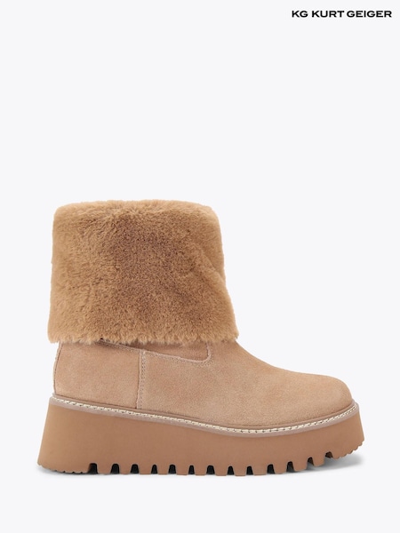 KG Kurt Geiger Brown Toon Boots (Y26486) | €264