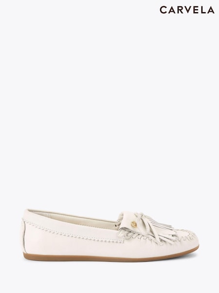 Creme - Carvela Loafer Shoes (Y26524) | R$ 1.375