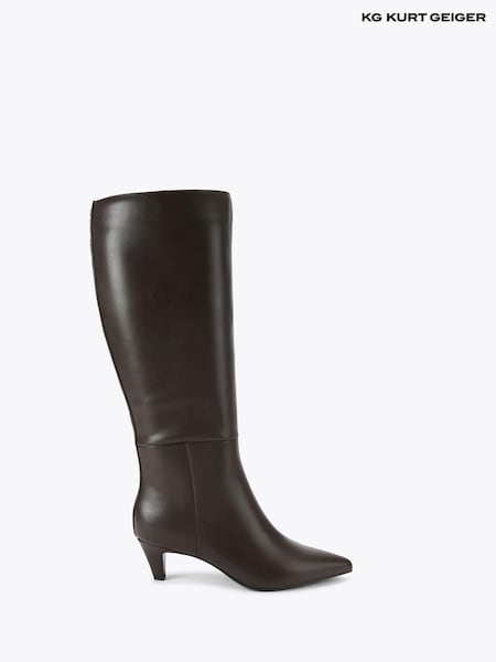 KG Kurt Geiger Brown Tansy High Leg Boots (Y26533) | €228