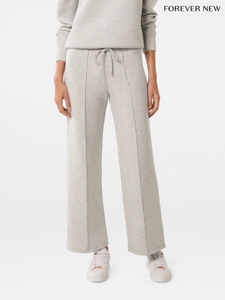 Forever New Grey Tiana Wide Leg Track Trousers (Y26590) | € 78