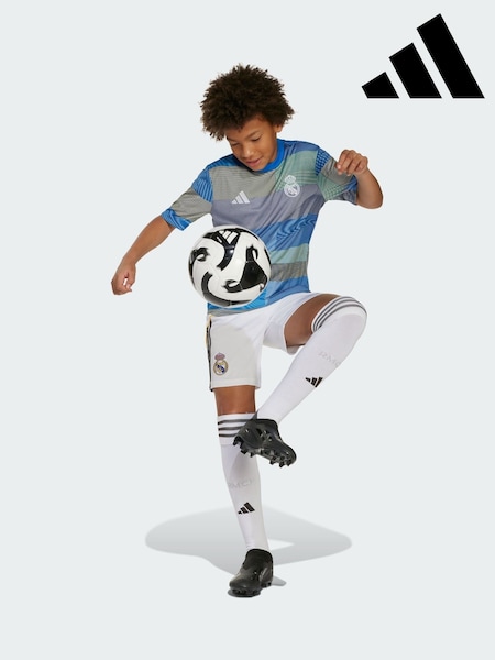 adidas Blue Real Madrid 25/26 Pre-Match Jersey (Y26652) | €53