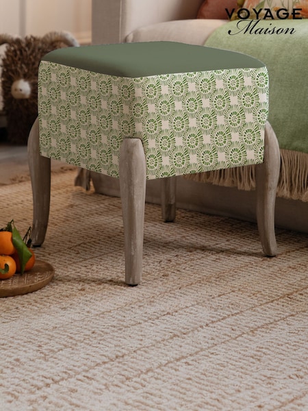 Voyage Maison Ralf Vali Printed Footstool (Y26703) | 172 €