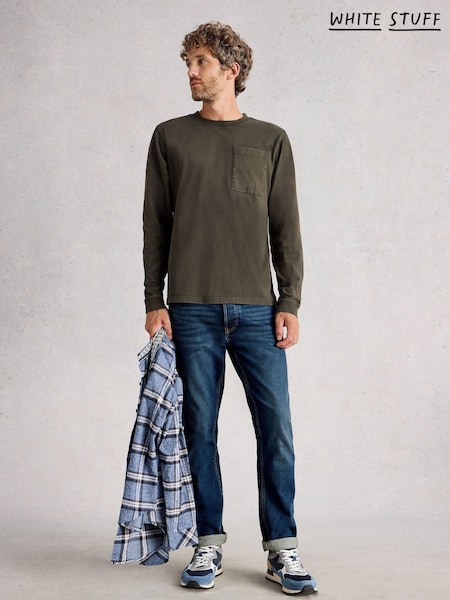 White Stuff Green Accleton Long Sleeve T-Shirt (Y26761) | €37