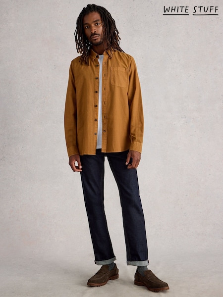 White Stuff Brown Bruton Stripe Shirt (Y26763) | 318 QAR