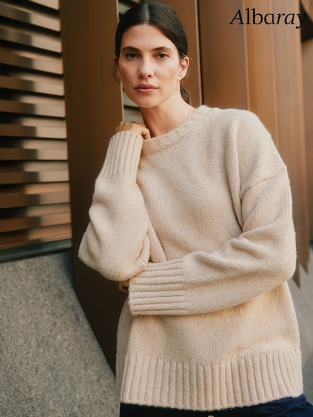 Albaray Cream Wool Blend Jumper (Y26801) | 126 €