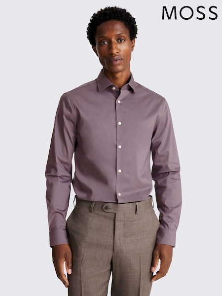MOSS Slim Fit Stretch Shirt (Y26816) | 173 QAR