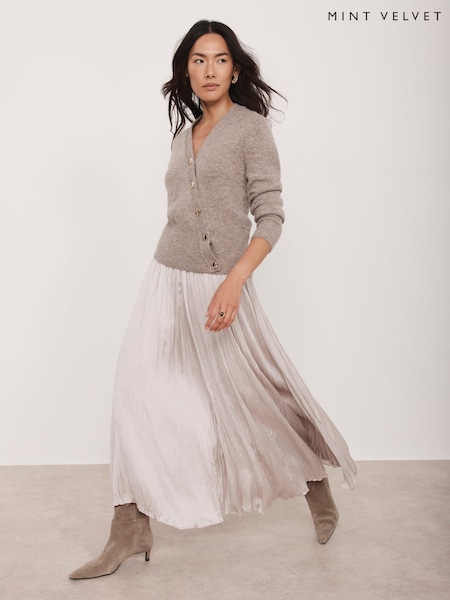 Mint Velvet Crinkle Maxi Skirt (Y27002) | 154 €