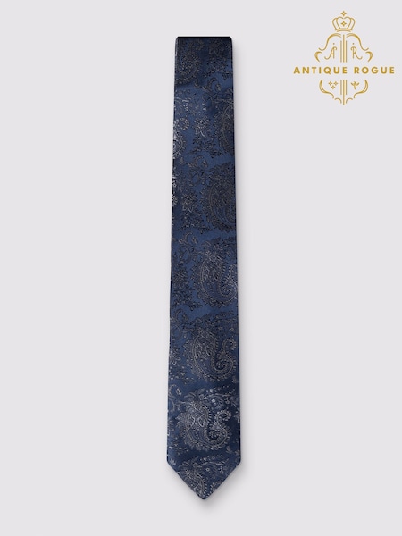 Antique Rogue Paisley Tie (Y27124) | ‏116 د.إ.‏