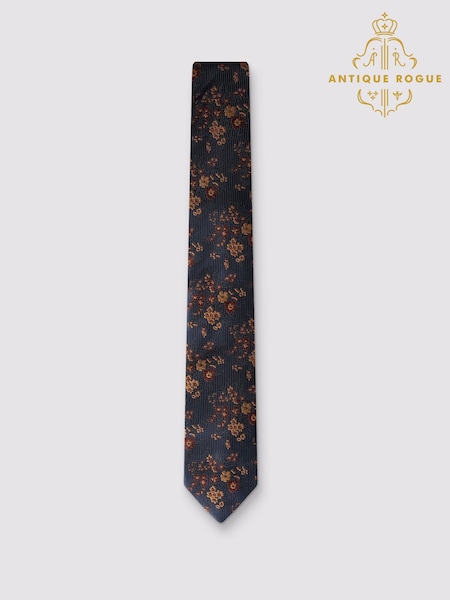 Antique Rogue Busy Floral Tie (Y27141) | ‏116 د.إ.‏