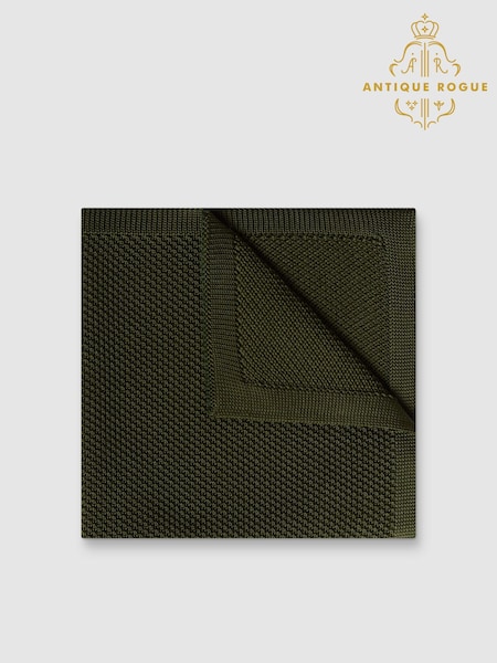 Antique Rogue Green Knitted Handkerchief (Y27143) | R$ 150