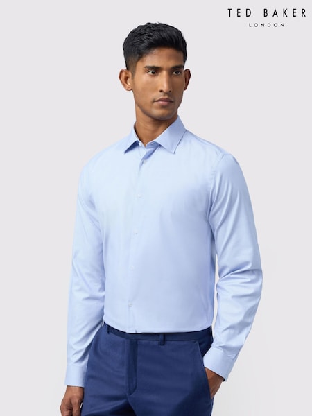 Ted Baker Tailoring Blue Elara Geo Diamond Shirt (Y27147) | €112
