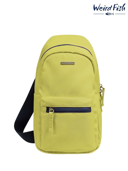 Weird Fish Green Kathi Plain Mono Strap Bag (Y27253) | R$ 395