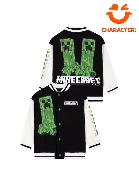Character Black Minecraft Bomber Jacket (Y27279) | AED179