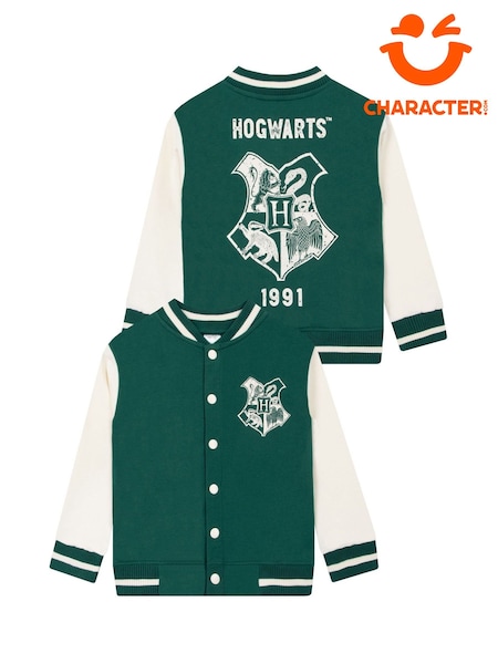 Character Green Harry Potter Hogwarts Bomber Jacket (Y27289) | AED179