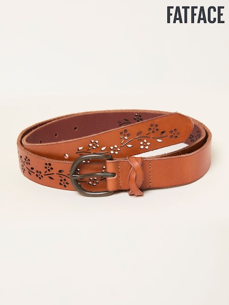 FatFace Floral Cut Out Belt (Y27294) | ‏141‏₪