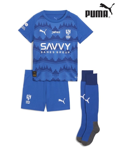 Puma Blue Al-Hilal SFC 25/26 Kids Home Minikit (Y27355) | AED349