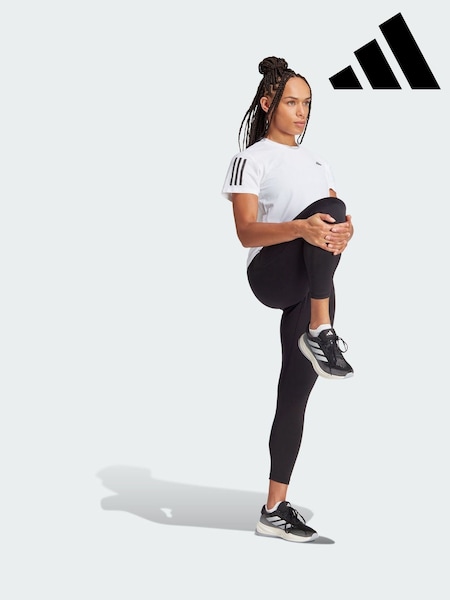 adidas White Own The Run T-Shirt (Y27373) | AED163