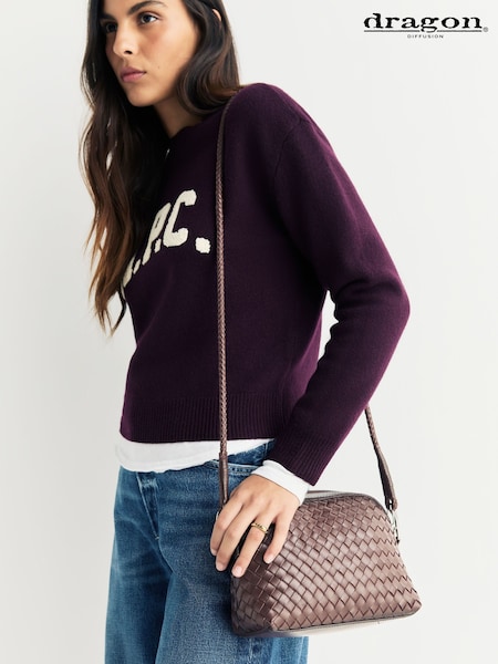 Dragon Diffusion Chunky Fellini Brown Pochette Bag (Y27717) | ‏1,223 د.إ.‏