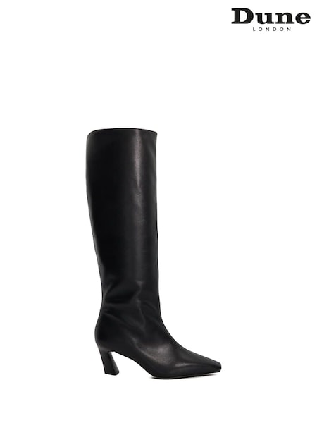 Dune London Selinni Square Toe Highboots (Y27808) | R$ 1.865