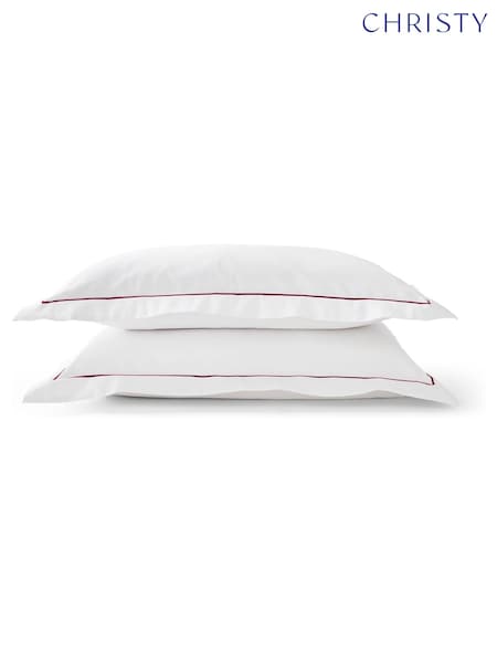 Christy Fuchsia Premium Sateen Luxury Pillowcase Pair (Y27855) | €40