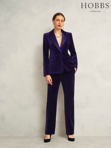 Hobbs Purple Heather Trousers (Y27948) | €178