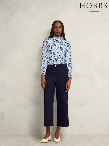 Hobbs Blue Norfolk Trousers (Y27952) | €113