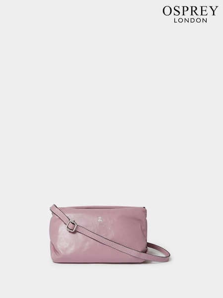 Osprey London The Carina Leather Shrug Black Bag (Y28001) | €230