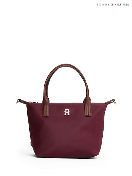 Tommy Hilfiger Red Webbing Cross-Body Tote Bag (Y28551) | 421 QAR