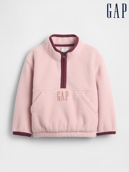 Roz - Gap Sherpa Half-Zip Pullover Sweatshirt (6mths-5yrs) (6mths-5yrs) (Y28765) | 223 LEI