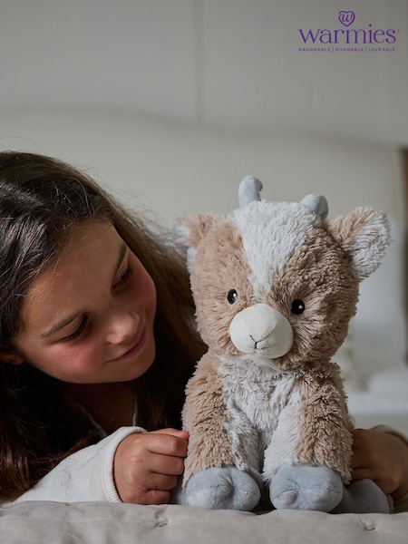 Warmies Grey Large Goat Fully Heatable Plush Toy (Y28826) | €32