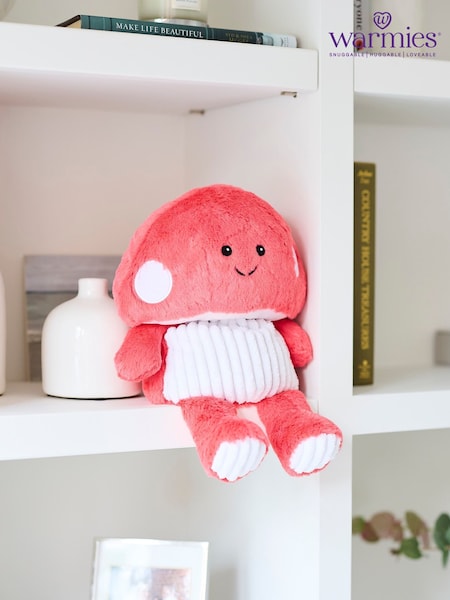 Warmies Red Large  Mushroom Fully Heatable Plush Toy (Y28837) | €32