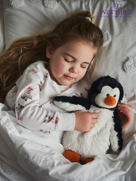 Warmies Black and White Large   Penguin  Fully Heatable Plush Toy (Y28841) | €32