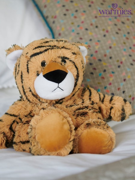 Warmies Brown Large   Tiger  Fully Heatable Plush Toy (Y28853) | €32