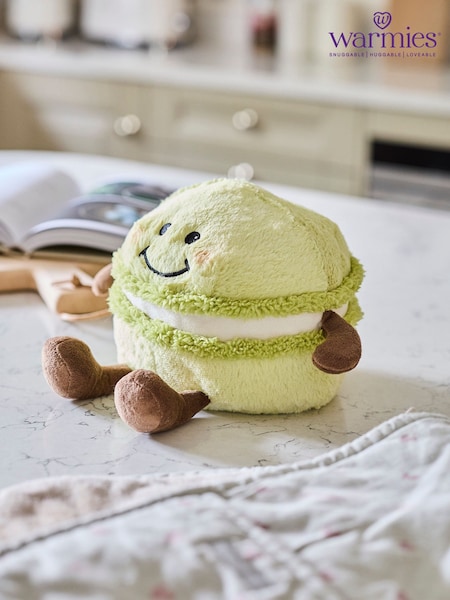 Warmies White Large Macaroon Fully Heatable Plush Toy (Y28860) | €32