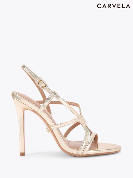 Carvela Gold Viola Sandals (Y29186) | €171